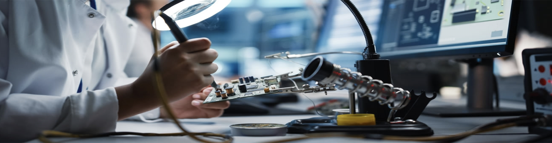 Take a look around our industrial electronic motor facility 